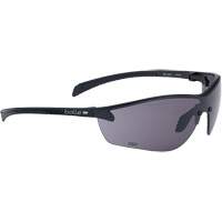 Lunettes de s&eacute;curit&eacute; BSSI Silium+, Lentille Fum&eacute;e/Gris, Antibu&eacute;e/Anti-&eacute;gratignures, ANSI Z87+ Distribution Jean Lapalme