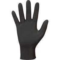 709B PyraGrip Disposable Gloves, 7/Small, Nitrile, 8-mil, Powder-Free, Black Distribution Jean Lapalme