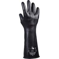 879 Acid-Resistant Gloves, Size Medium/8, 14" L, Butyl Rubber, 28-mil Distribution Jean Lapalme