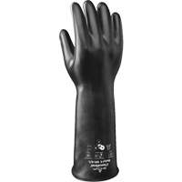 891 Chemical & Acid Resistant Gloves, Size Large/9, 14" L, Butyl Rubber/Viton&reg;, 28-mil Distribution Jean Lapalme
