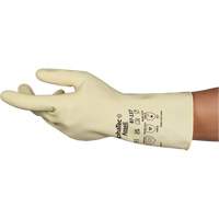 AlphaTec&reg; 87-137 Lightweight Natural Gloves, Size 7, 11.8" L, Rubber Latex, 16-mil Distribution Jean Lapalme