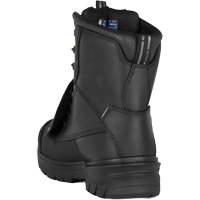 G3e 8" Work Boots with External Metguard Protection, Leather, Size 3, Impermeable Distribution Jean Lapalme