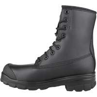 Keep Vegan Microfiber Work Boots, Synthetic Leather, Steel Toe, Size 4, Impermeable Distribution Jean Lapalme