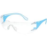 Adapt Lite Blue/White Safety Glasses, Clear Lens, Anti-Fog/Anti-Scratch, ANSI Z87+/Meets/Exceeds CSA Z94.3 Distribution Jean Lapalme