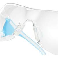 Adapt Lite Blue/White Safety Glasses, Clear Lens, Anti-Fog/Anti-Scratch, ANSI Z87+/Meets/Exceeds CSA Z94.3 Distribution Jean Lapalme