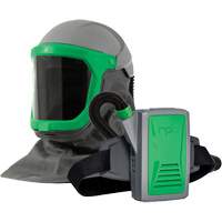 Z-Link Powered Air Respirator with Zytec FR Shoulder Cape, Facepiece Respirator/Welding Helmet Distribution Jean Lapalme