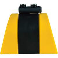 HAZLOK Safety Barrier System, Plastic, Magnetic Mount, 30', Black and Yellow Tape Distribution Jean Lapalme