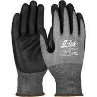 G-Tek&reg; Cut-Resistant Gloves with Touchscreen Capability, Size Small, 18 Gauge, Foam Nitrile Coated, PolyKor&reg; Shell, ASTM ANSI Level A4/EN 388 Level D Distribution Jean Lapalme
