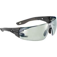 RUSH+ 2.0 Small Safety Glasses with Black & Grey Frame, Grey/IR 1.7 Lens, Anti-Fog/Anti-Scratch, ANSI Z87+ Distribution Jean Lapalme