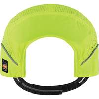 Casque l&eacute;ger de style casquette Skullerz 8955 avec micro-bordure, Vert lime haute visibilit&eacute; Distribution Jean Lapalme