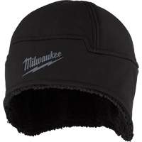 Bonnet s&eacute;curitaire &agrave; profil bas doubl&eacute; de sherpa, Doublure en Polyester, Moyen/Petit, Noir Distribution Jean Lapalme