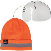 N-Ferno&reg; Reflective Rib Knit Winter Hat & Bump Cap Insert, Acrylic Lining, Medium/Small, Orange Distribution Jean Lapalme