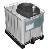 Entonnoir moyen gris en poly&eacute;thyl&egrave;ne r&eacute;sistant aux produits chimiques pour GRV, capacit&eacute; de 7,9 gal. Distribution Jean Lapalme