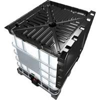 Ensemble dentonnoir GRV noir pleine grandeur de 30 gal Distribution Jean Lapalme