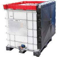 Ensemble dentonnoir GRV rouge pleine grandeur de 30 gal Distribution Jean Lapalme