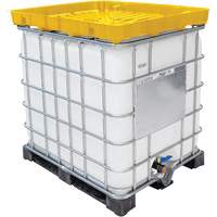 Entonnoir GRV pleine grandeur de 30 gal en poly&eacute;thyl&egrave;ne jaune r&eacute;sistant aux produits chimiques Distribution Jean Lapalme