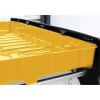 Entonnoir GRV pleine grandeur de 30 gal en poly&eacute;thyl&egrave;ne jaune r&eacute;sistant aux produits chimiques Distribution Jean Lapalme