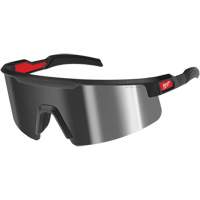 Wraparound Safety Glasses with Dual Coat Lens, Red/Mirror Lens, Anti-Scratch/Polarized, ANSI Z87+/Meets/Exceeds CSA Z94.3 Distribution Jean Lapalme