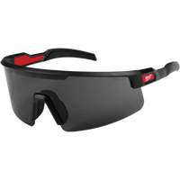 Wraparound Safety Glasses, Black Lens, Anti-Scratch, ANSI Z87+/Meets/Exceeds CSA Z94.3 Distribution Jean Lapalme