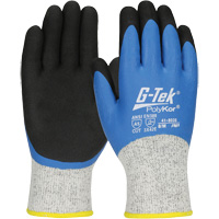 Gants G-Tek &agrave; rev&ecirc;tement MicroSurface &agrave; double trempage sur toute la main, T-Grand, Rev&ecirc;tement Latex, ASTM ANSI niveau A5/EN 388 niveau E Distribution Jean Lapalme