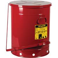 Oily Waste Cans, FM Approved/UL Listed, 21 US gal., Red Distribution Jean Lapalme