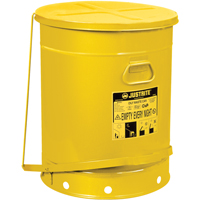 Contenants pour d&eacute;chets huileux, Homologu&eacute; FM/List&eacute; UL, 21 gal. US, Jaune Distribution Jean Lapalme