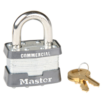 Cadenas &agrave; goupilles, Cl&eacute;s identiques, Acier lamin&eacute;, Largeur de 1-3/4" Distribution Jean Lapalme