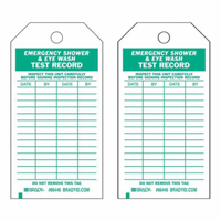 Test Record Tags, Polyester, 4" W x 7" H, English Distribution Jean Lapalme