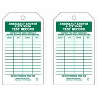 Test Record Inspection Tags, Paper, 4" W x 7" H, English Distribution Jean Lapalme
