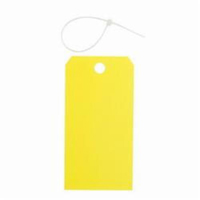 &eacute;tiquettes vierges pour la pr&eacute;vention des accidents, M&eacute;tal, 3" la x 5-3/4" h Distribution Jean Lapalme
