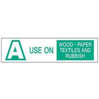 &eacute;tiquettes A Use on Wood Paper Textiles and Rubbish, 6" lo x 1-1/2" la, Vert sur blanc Distribution Jean Lapalme
