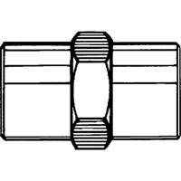 RACCORD FEMELLE HEXAGONAL(F)NPT1/8"(F)1/8"LAITON, Laiton Distribution Jean Lapalme