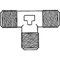 Male Pipe Tee, Brass, 1/8" Distribution Jean Lapalme