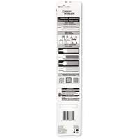 Lime d'affûtage, Plat, 8", Simple/double Distribution Jean Lapalme
