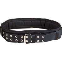 Ceinture matelass&eacute;e large, Polyester, Noir Distribution Jean Lapalme