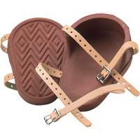 Professional Heavy-Duty Knee Pad, Buckle Style, Rubber Caps, Rubber Pads Distribution Jean Lapalme