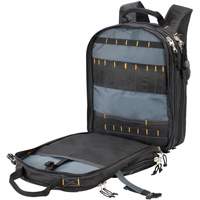 75-Pocket Tool Backpacks, 13" L x 17-1/2" W, Black, Nylon Distribution Jean Lapalme