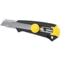 Dynagrip Snap-Off Knife, 18 mm, Steel, Plastic Handle Distribution Jean Lapalme