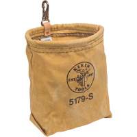 Tool Pouch, Water-Repellent Bag with Snap Clip, Canvas, Tan Distribution Jean Lapalme