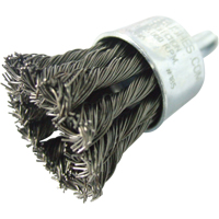 Knotted Wire End Brushes, 1" Dia., 0.020" Wire Dia., 1/4" Shank Distribution Jean Lapalme