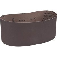 Courroie abrasive pour ponceuse portative, 4" la x 24" lo, Oxyde d'aluminium, Grain 120 Distribution Jean Lapalme