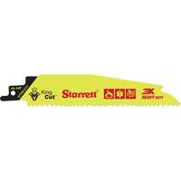 King Cut Reciprocating Blade, Bi-Metal, 10-14 TPI, 12" L x 1" W Distribution Jean Lapalme
