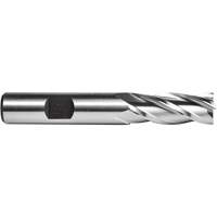 C615 End Mill, 1/4" Dia., 4 Flutes, High Speed Steel Distribution Jean Lapalme