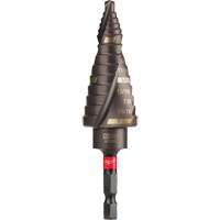 #8 Shockwave Impact Duty Step Drill Bit, 1/2" - 1" , 1/16" Increments, Titanium Distribution Jean Lapalme