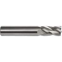 Square End Mill, 3/16" Dia., 2" L, 4 Flutes, 3/16" Shank, Carbide Distribution Jean Lapalme