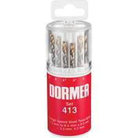 Jobber Drill Bit Set, 13 Pieces, High Speed Steel Distribution Jean Lapalme