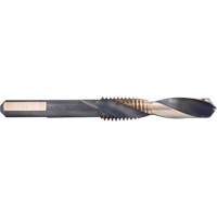 Taraud & Foret Combin&eacute;, 5/8"-11, Acier rapide, Cannelure 1-1/2" Distribution Jean Lapalme
