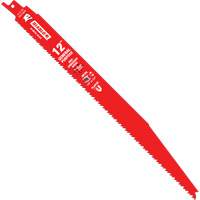 Lame de scie alternative tout usage, Bim&eacute;tal, 8-14 Dents par pouce, 12" lo x 1" la Distribution Jean Lapalme