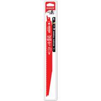 Lame de scie alternative tout usage, Bim&eacute;tal, 8-14 Dents par pouce, 12" lo x 1" la Distribution Jean Lapalme