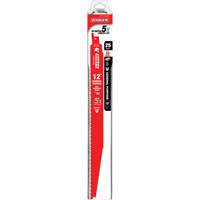 Lame de scie alternative tout usage, Bim&eacute;tal, 8-14 Dents par pouce, 12" lo x 1" la Distribution Jean Lapalme